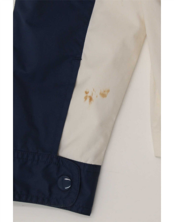 Ellesse Damen-Trainingsanzug-Top-Jacke, UK 12, mittleres Marineblau, Farbblock