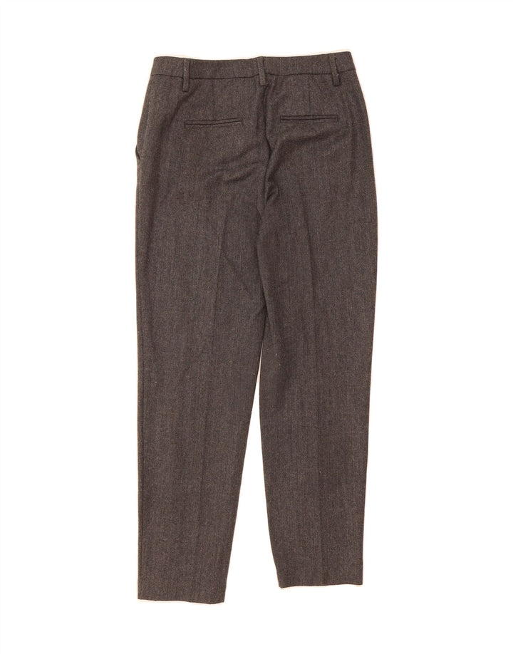 BENETTON Womens Slim Chino Trousers W28 L27 Grey Vintage Benetton and Second-Hand Benetton from Messina Hembry 