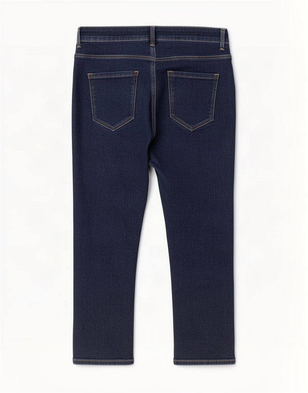 Marks & Spencer Damen The Carrie Cropped Jeans UK 18 XL W40 L21 Blau