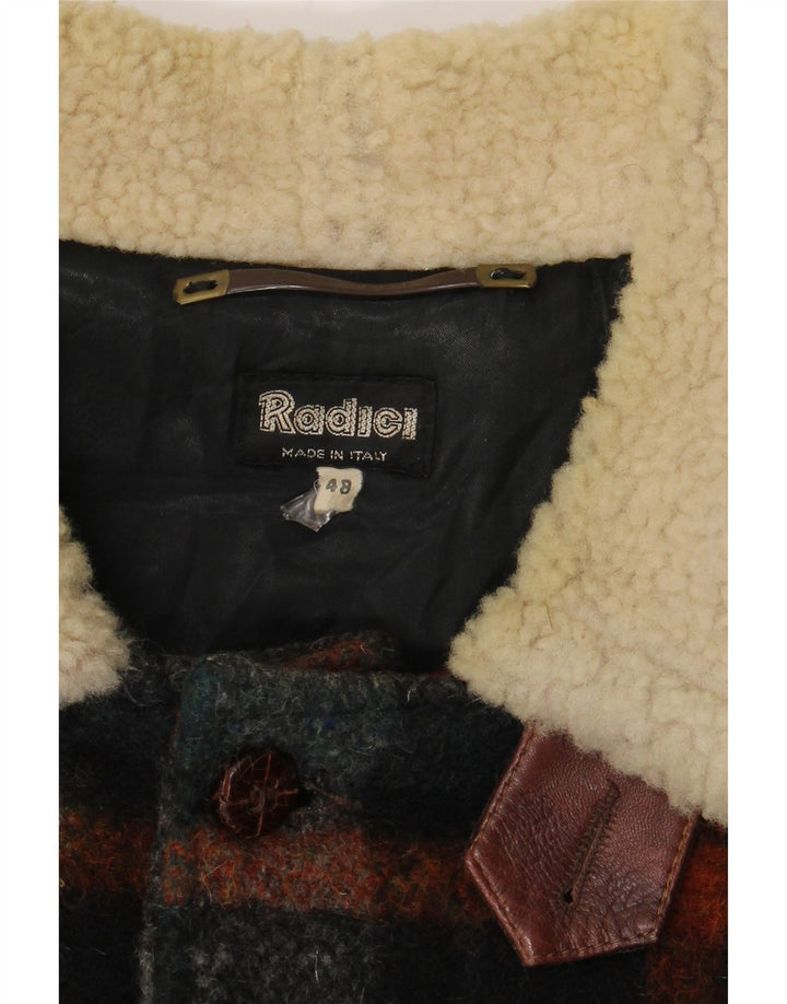 Radici Herrenmantel IT 48 Medium Mehrfarbig kariert