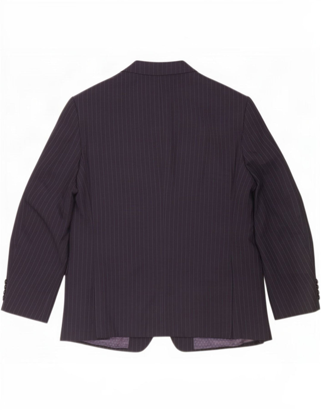 Marks & Spencer Herren-Blazer mit 2 Knöpfen, Gr. 42, Marineblau, Nadelstreifen