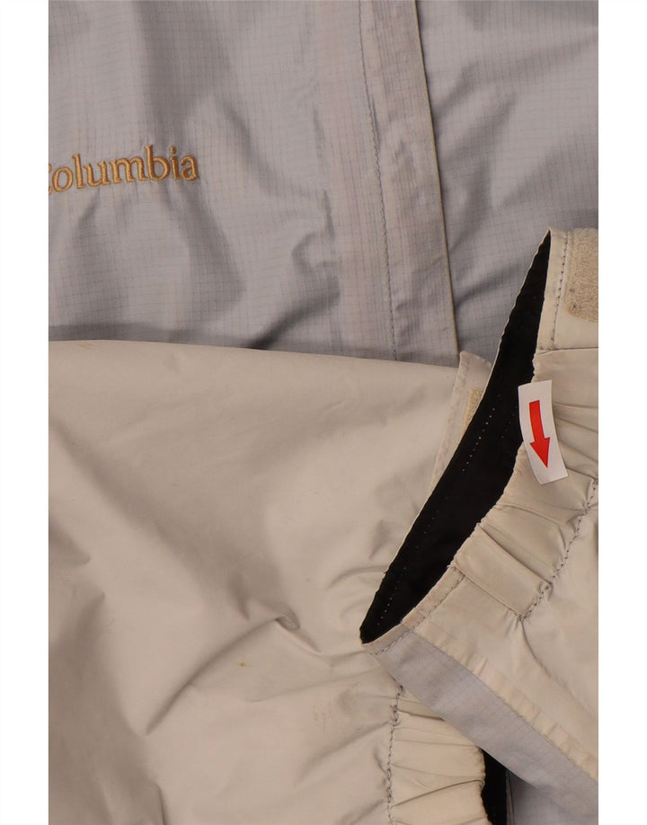 Columbia Damen Interchange Kapuzen-Regenjacke UK 10 Small Weiß