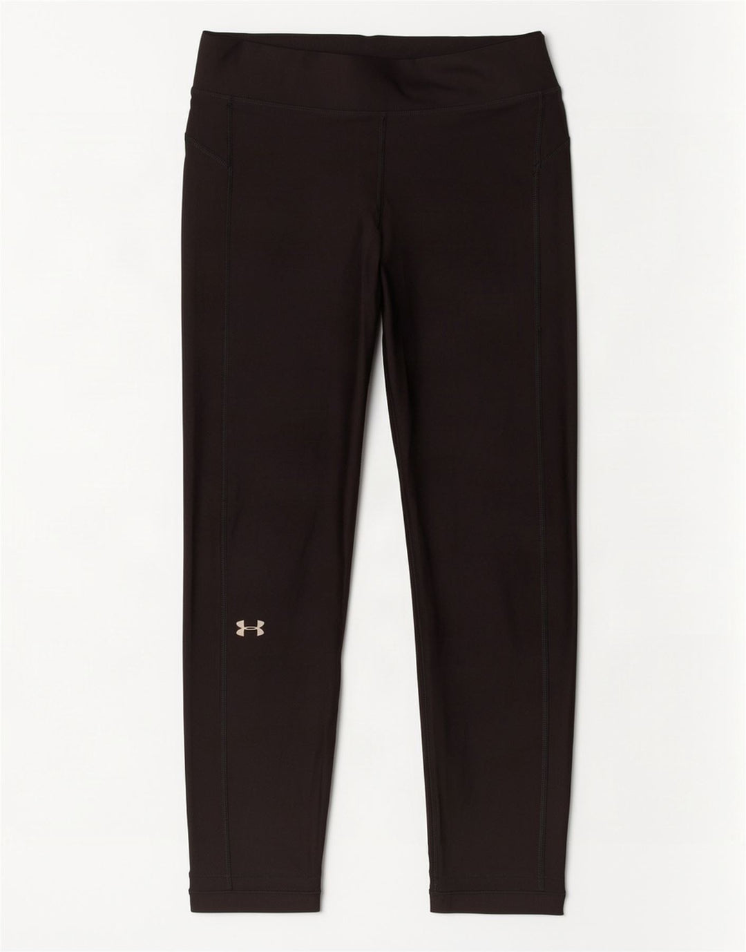 Under Armour Damen Heat Gear Leggings UK 14 Medium Schwarz