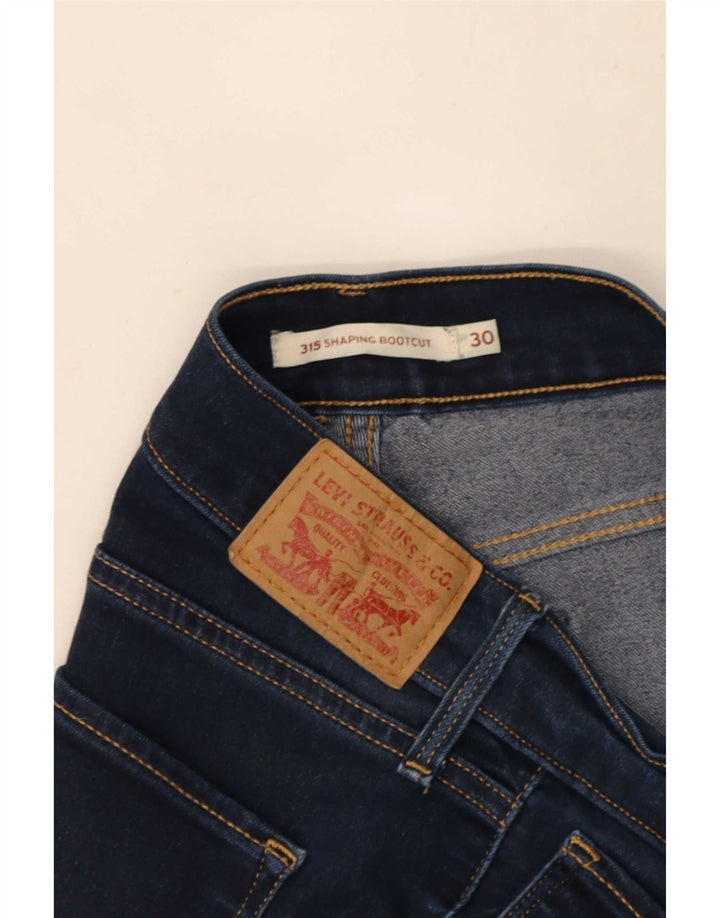 Levi's Damen 315 Shaping Bootcut Jeans W30 L30 Marineblau