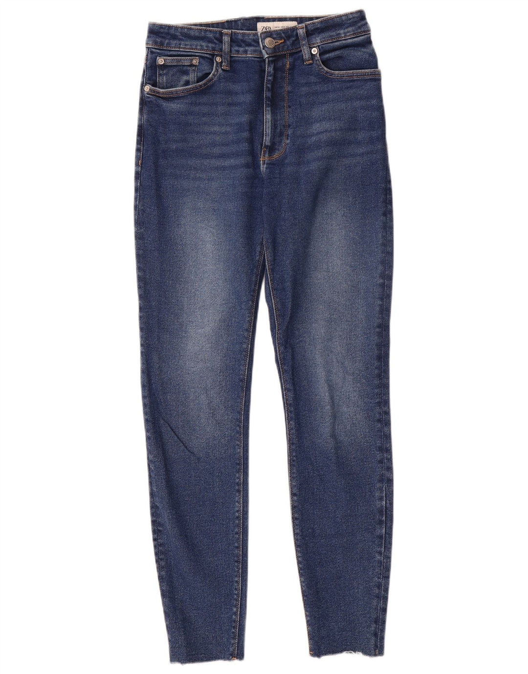 Zara Damen Skinny Jeans EU 40 Medium W30 L28 Blau