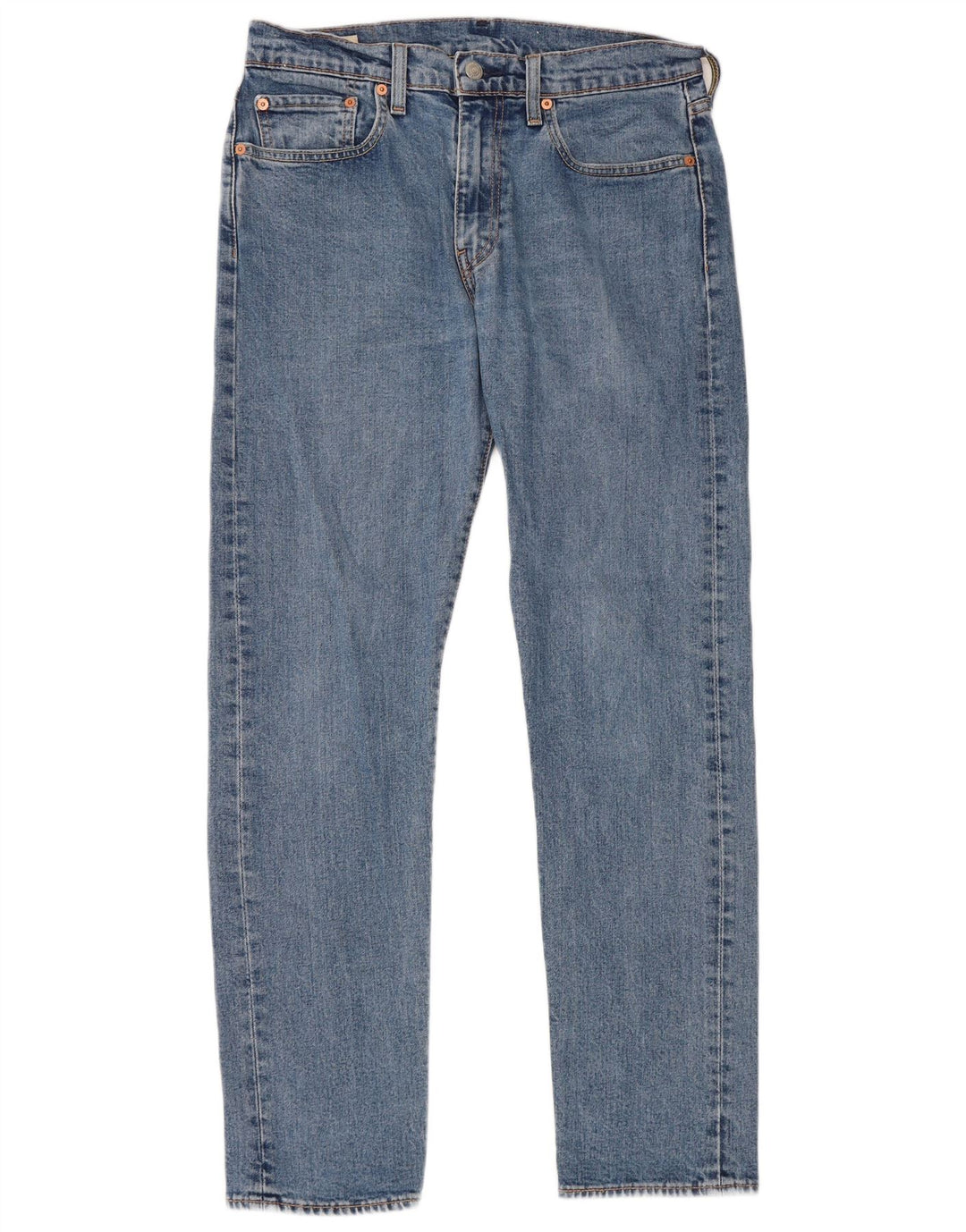 Levi's Herren 502 Straight Jeans W32 L32 Blaue Baumwolle