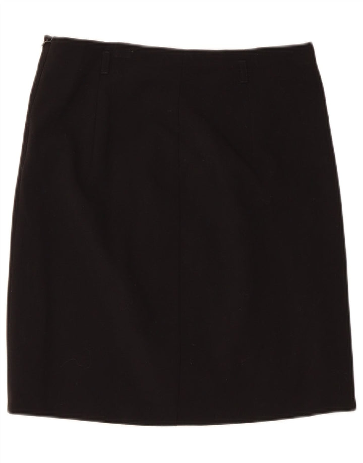 Gerader Rock für Damen von Marks & Spencer, UK 8, Größe S, W28, Schwarz, Polyester