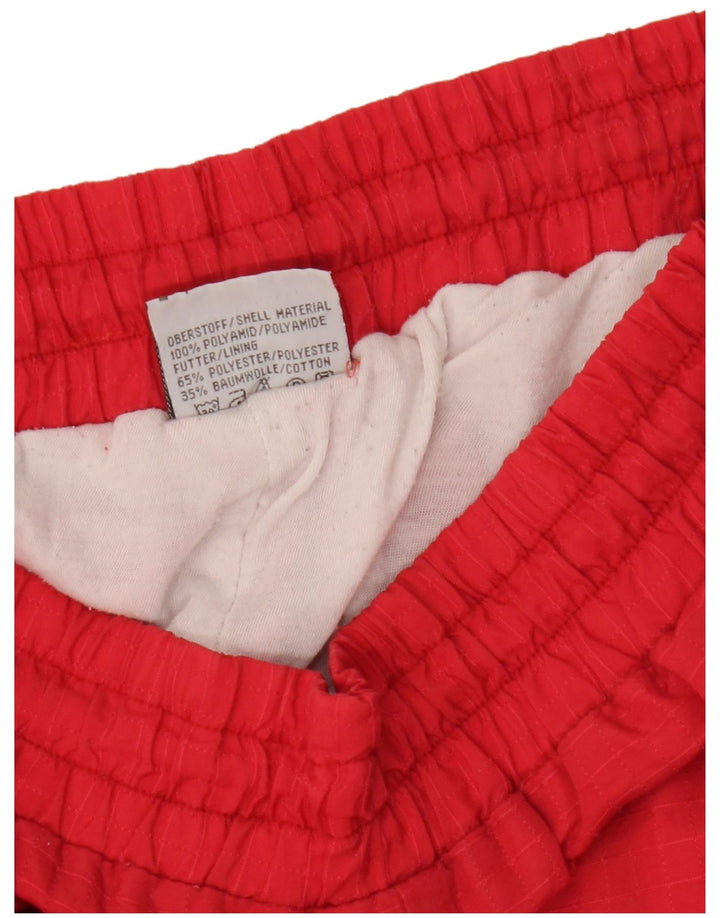 Reusch Herren-Trainingshose, Jogginghose, klein, rot, Colourblock-Polyamid
