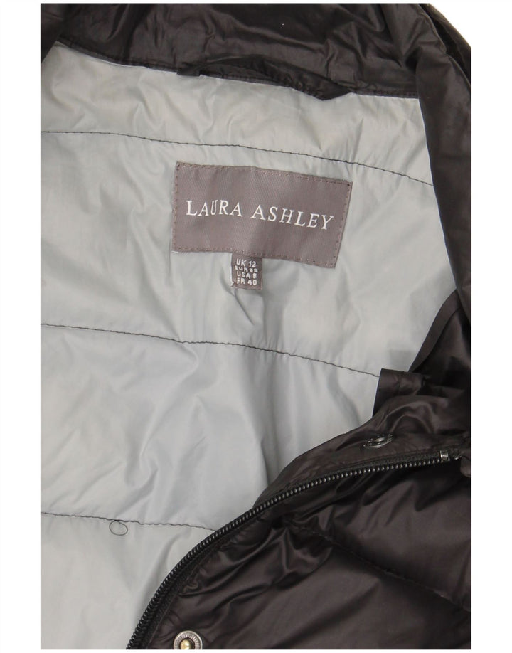 Laura Ashley Damen Wattierte Jacke UK 12 Medium Schwarz