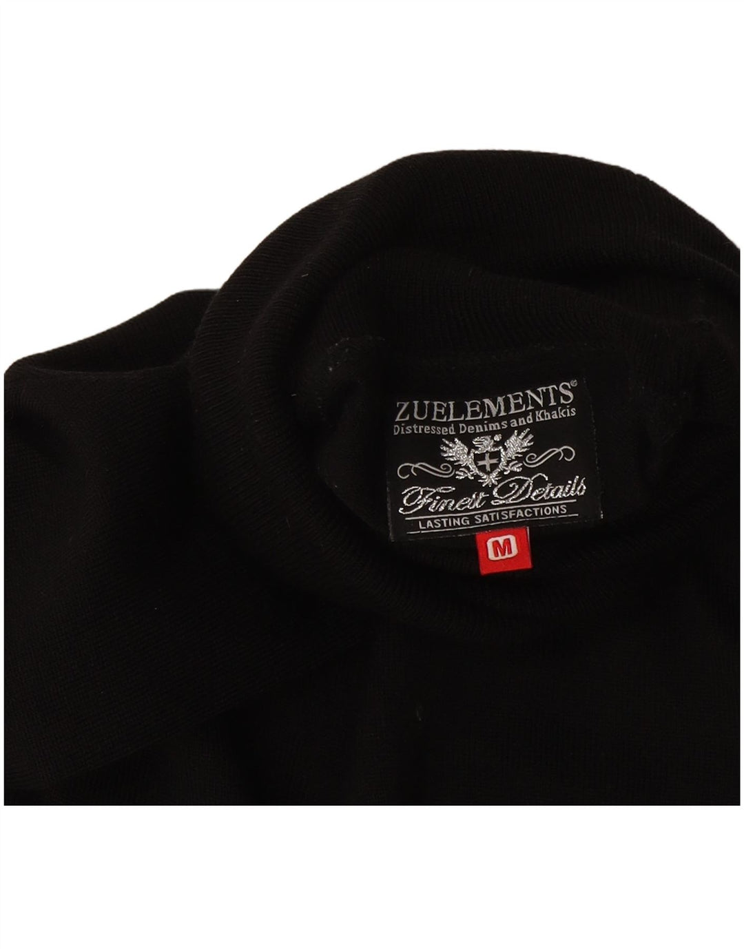 Zu Elements Damen-Pullover mit Rollkragen, Gr. 12, mittelschwarz