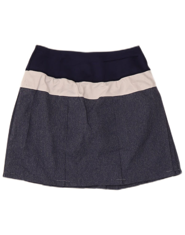 Puma Damen Skort UK 8 Small Blue Colourblock Polyester Sports