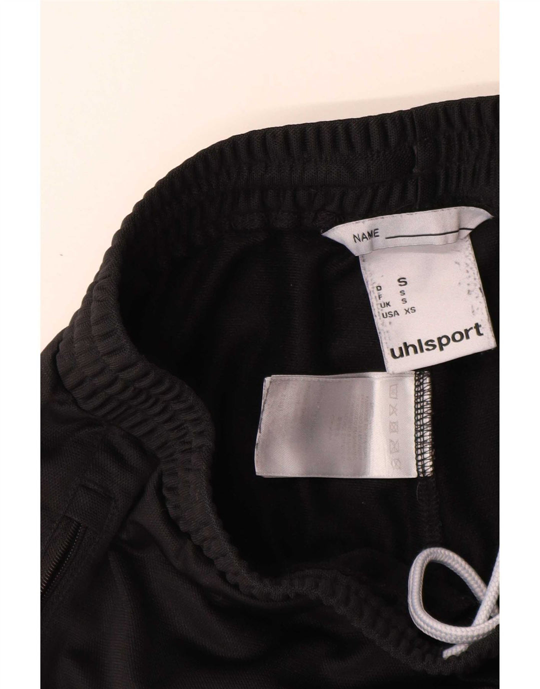 Uhlsport Herren-Trainingshose mit Grafik, Größe S, Schwarz, Polyester