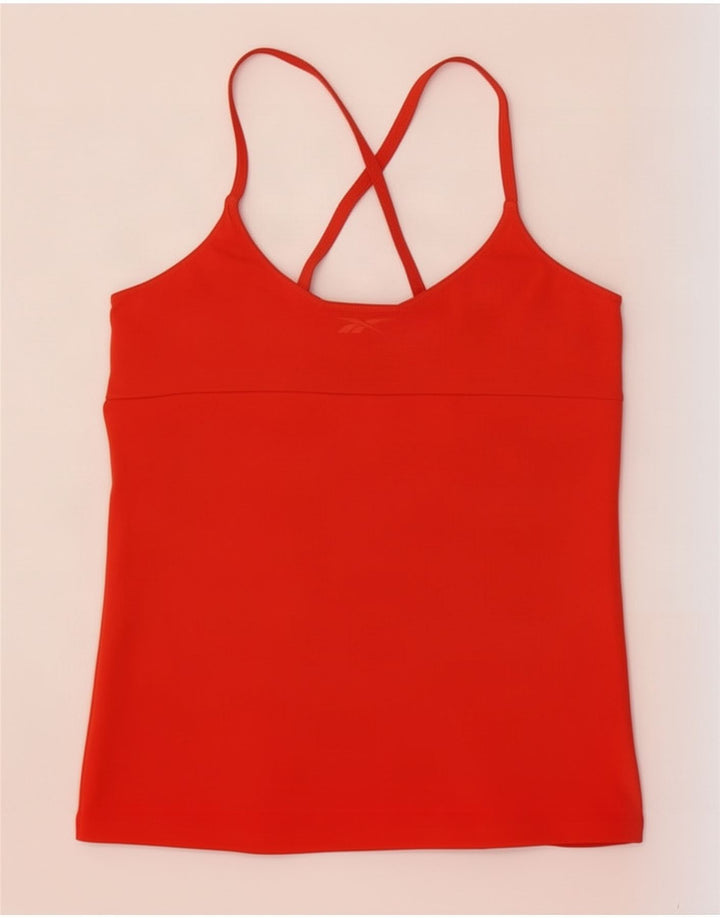 Reebok Damen Cami Top UK 12/14 Medium Orange
