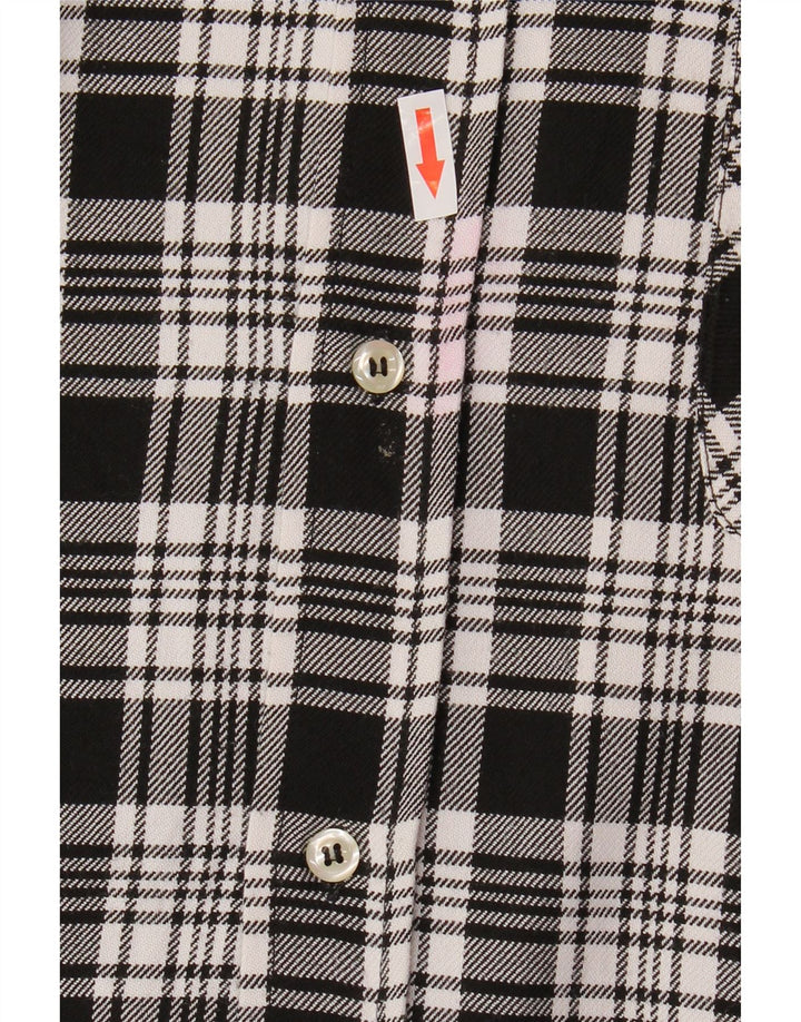 TIPO' S Herren-Flanellhemd XL, schwarz kariert