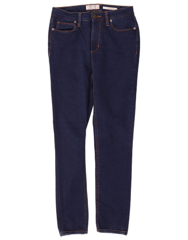 Guess Damen Skinny Jeans W29 L28 Marineblaue Baumwolle