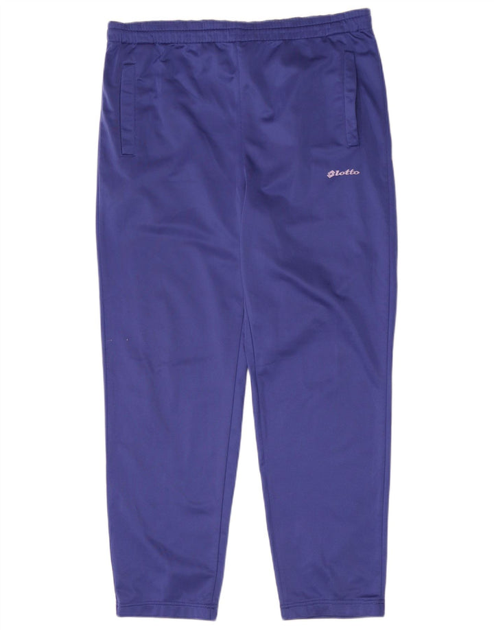 Lotto Herren-Trainingshose, groß, blau, Polyester