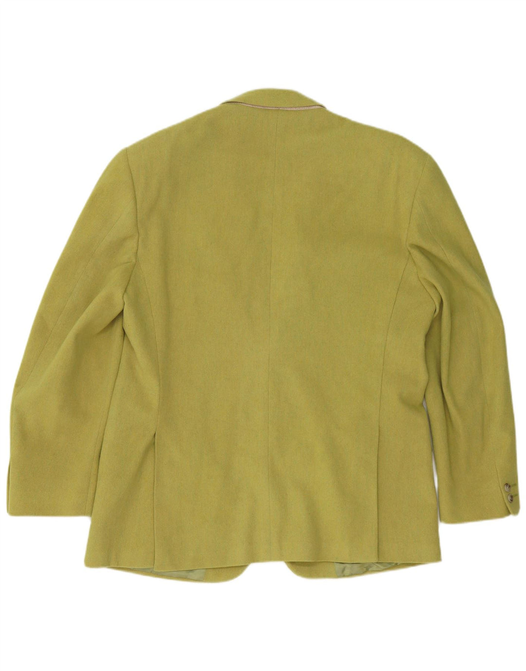 Trussardi Herren-Blazer mit 2 Knöpfen, IT 52 XL, grüne Wolle