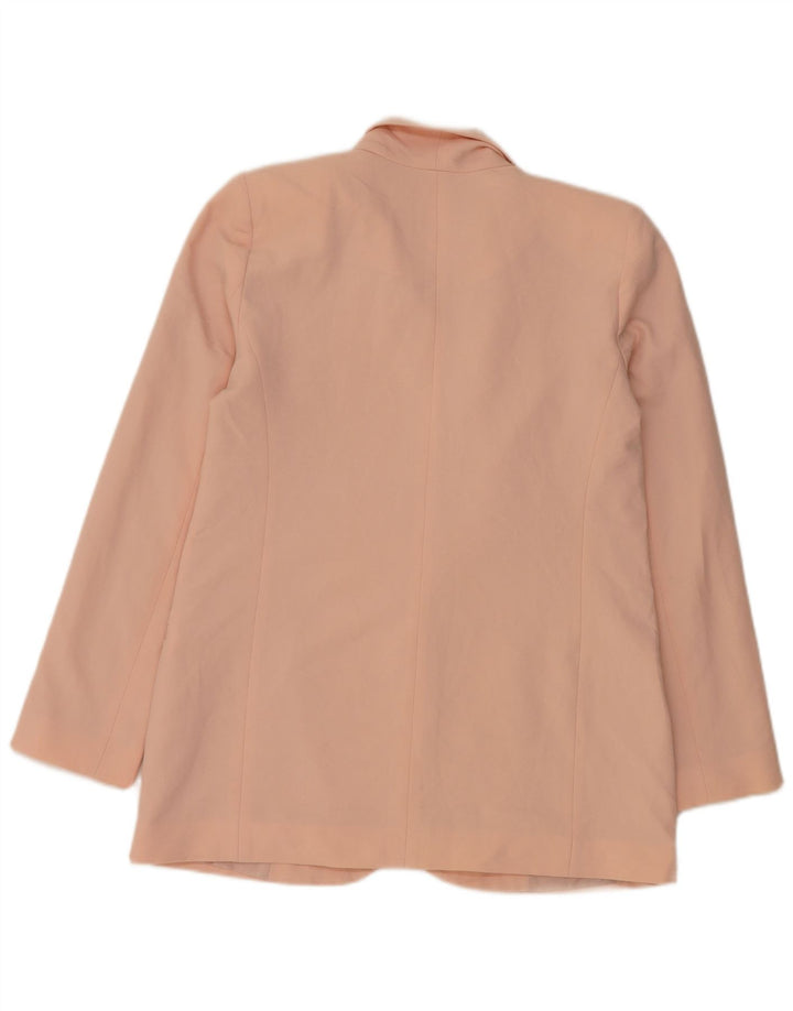 Oasis Damen-Blazerjacke mit 1 Knopf, Gr. 10, Größe S, Rosa, Polyester