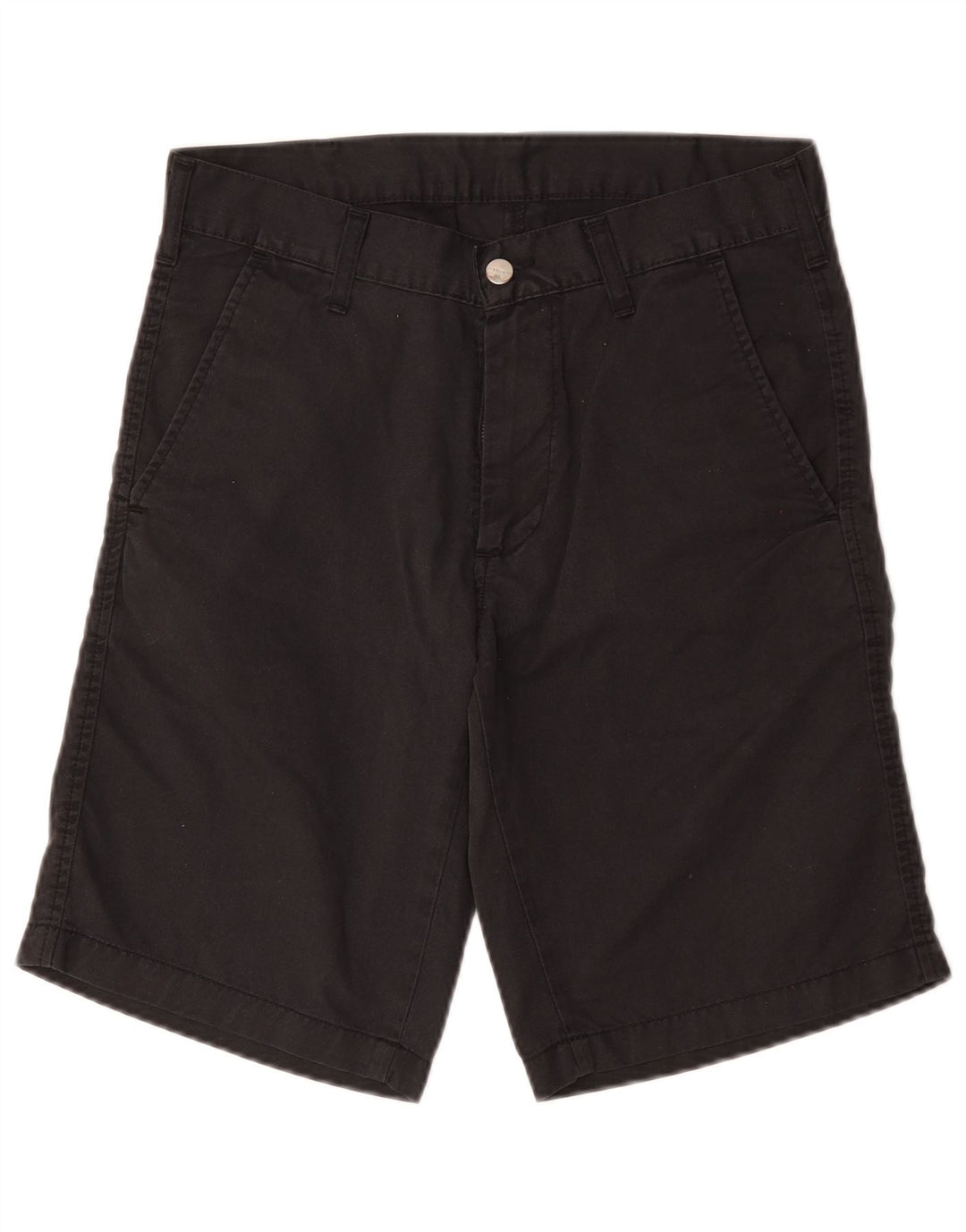 Carhartt Herren Bermudashorts W29 Small Schwarz Polyester