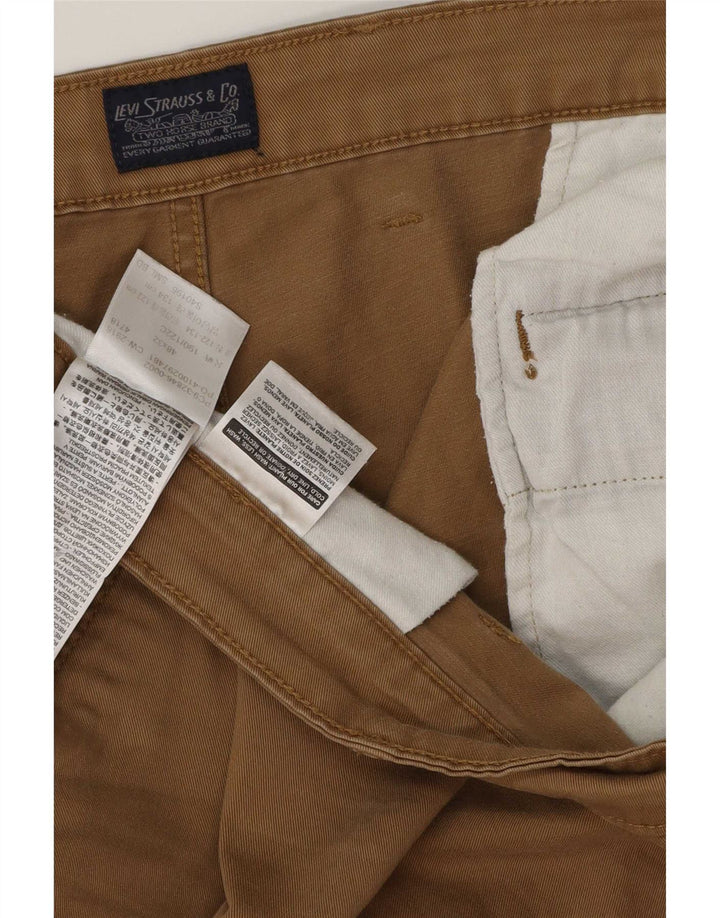 Levi's Herren Tapered Cargohose W48 L32 Braune Baumwolle