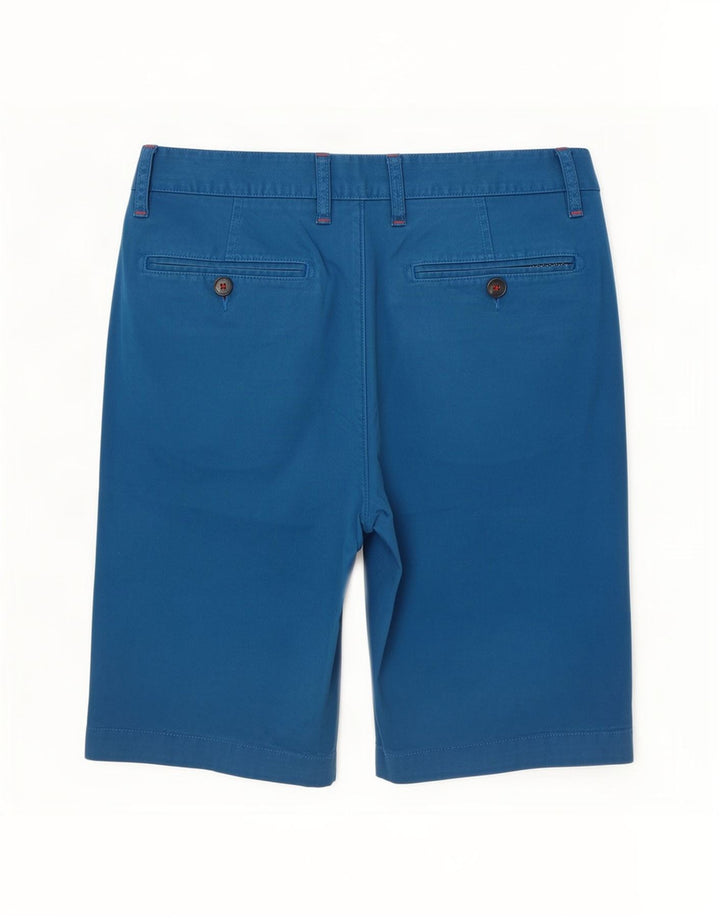 Ted Baker Herren-Chinoshorts, Größe M, W32, Blau, Baumwolle