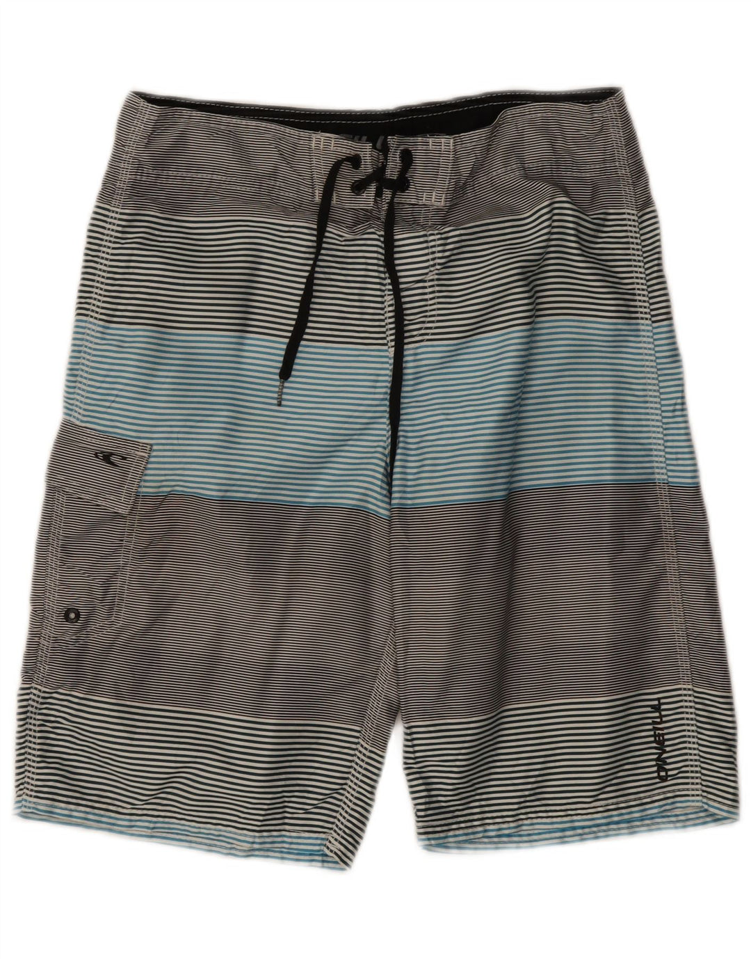 O'Neill Herren-Badeshorts, klein, mehrfarbig, gestreift, Polyester