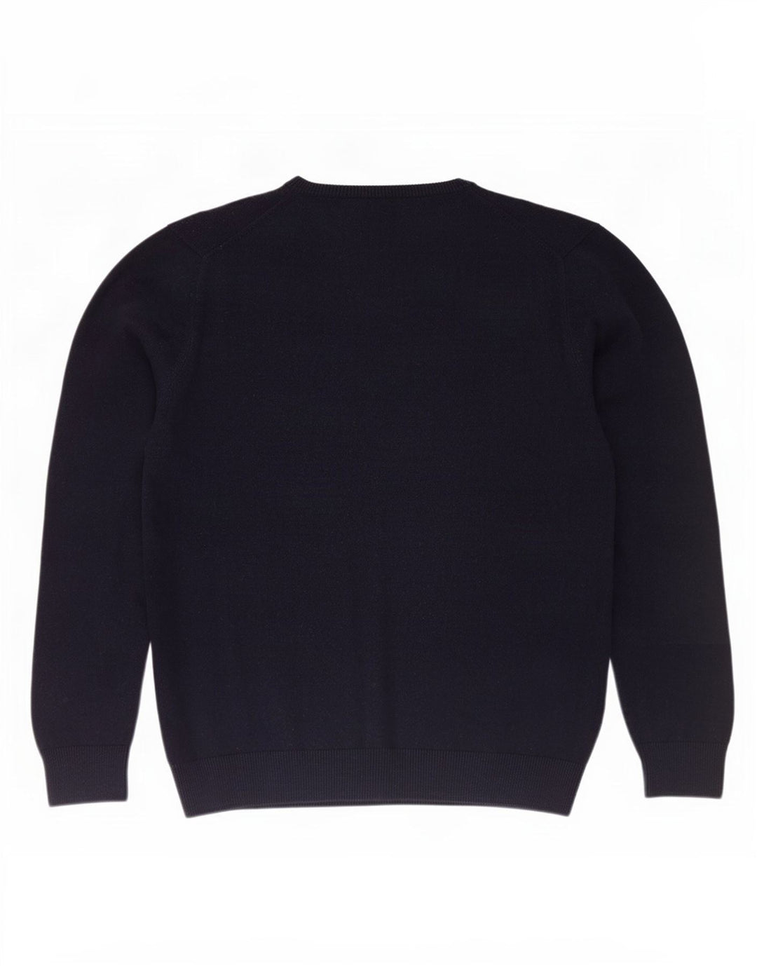 Lacoste Herren-Pullover mit Rundhalsausschnitt, Größe 5, groß, Marineblau