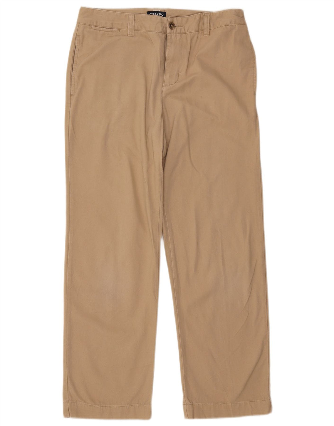 Chaps Jungen Husky Straight Chino Hose 11–12 Jahre W29 L26 Beige Baumwolle