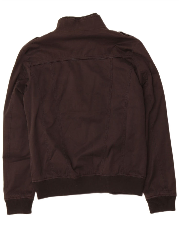 Zara Herren Militär Bomberjacke UK 36 Small Schwarz