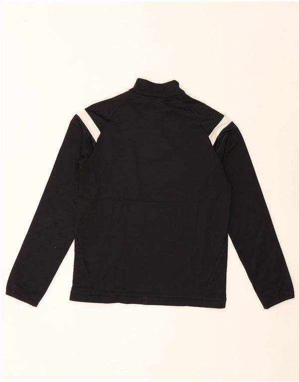 Adidas Jungen Climalite Pullover Trainingsanzug Top 11-12 Jahre Large Schwarz