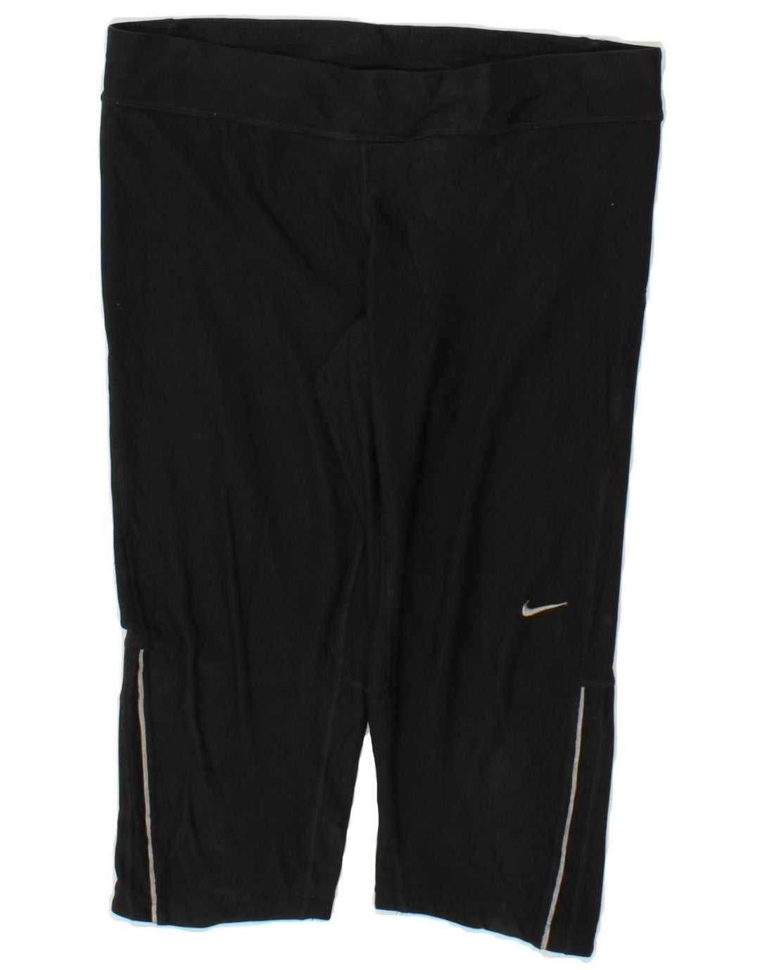 NIKE Womens Bermuda Sport Shorts Medium W30  Black Vintage Nike and Second-Hand Nike from Messina Hembry 