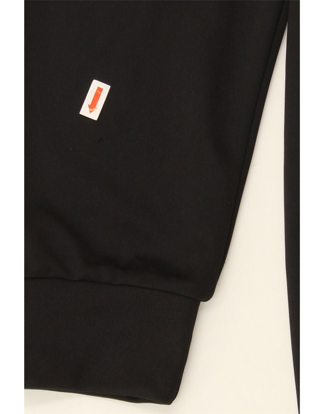 ADIDAS Mens Climalite Pullover Tracksuit Top Large Black Colourblock Vintage Adidas and Second-Hand Adidas from Messina Hembry 
