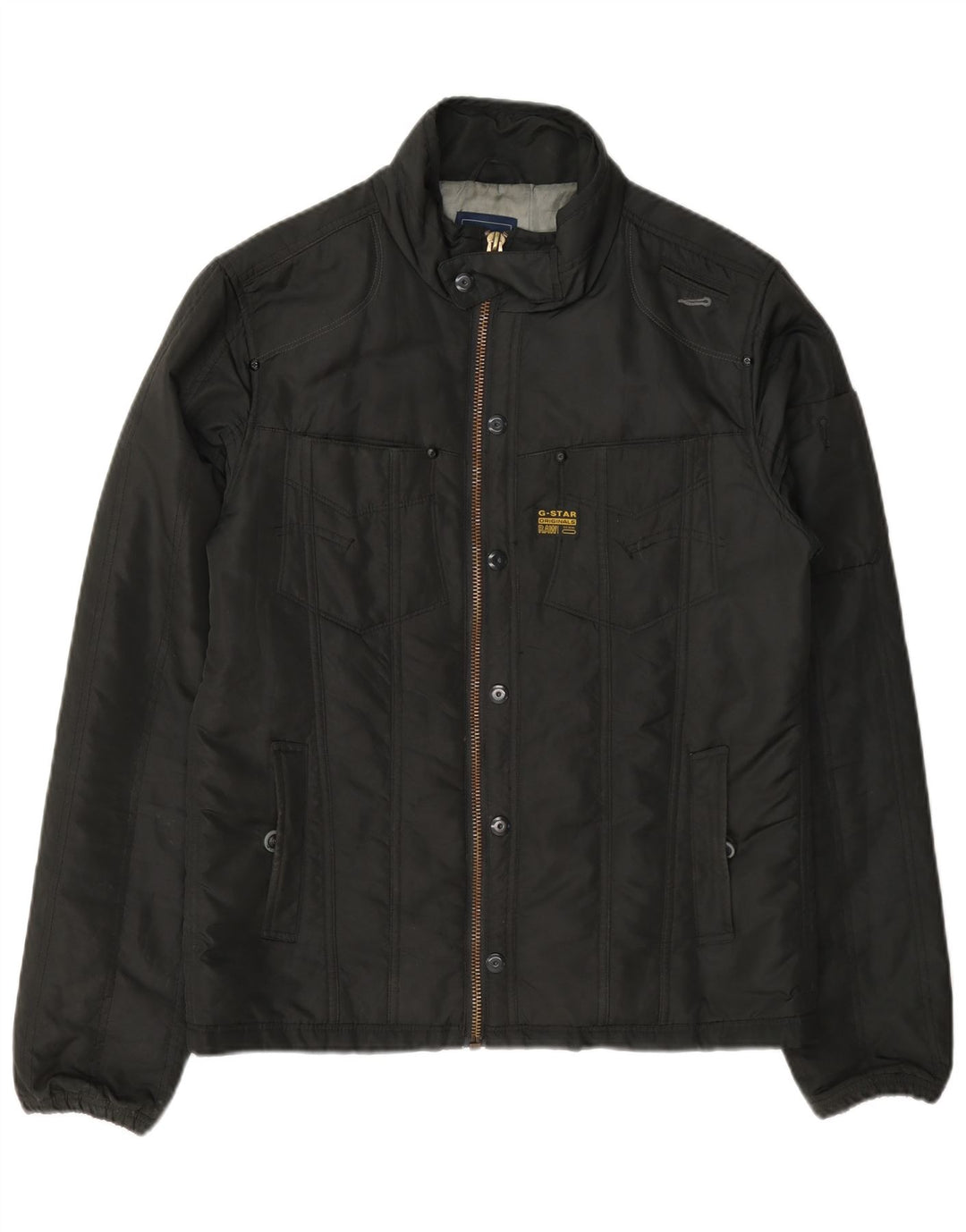 G-Star Herren Bomberjacke UK 38 Medium Marineblau Polyester