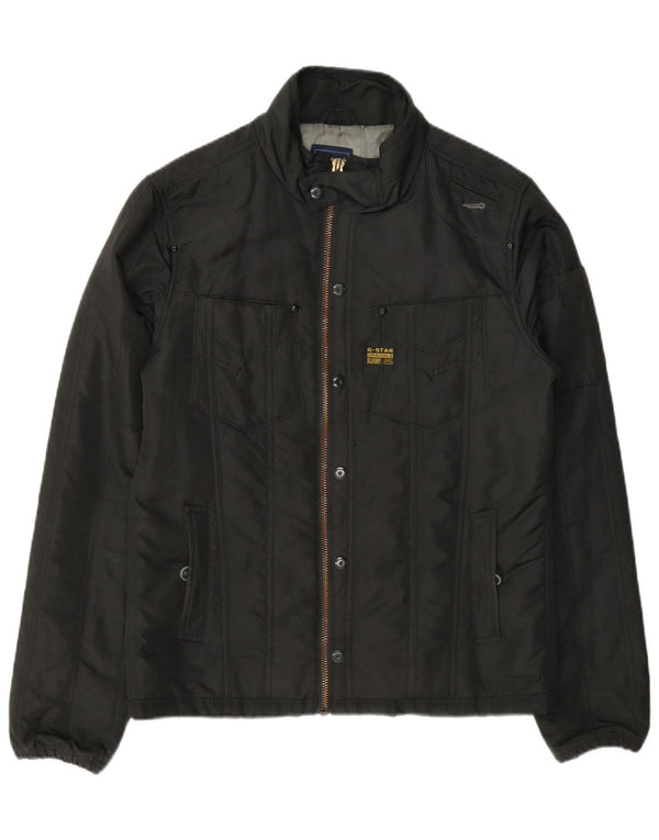 G-Star Herren Bomberjacke UK 38 Medium Marineblau Polyester