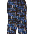 John Baner Herren-Trainingshose, UK 44/46 XL, blaue Patchwork-Baumwolle