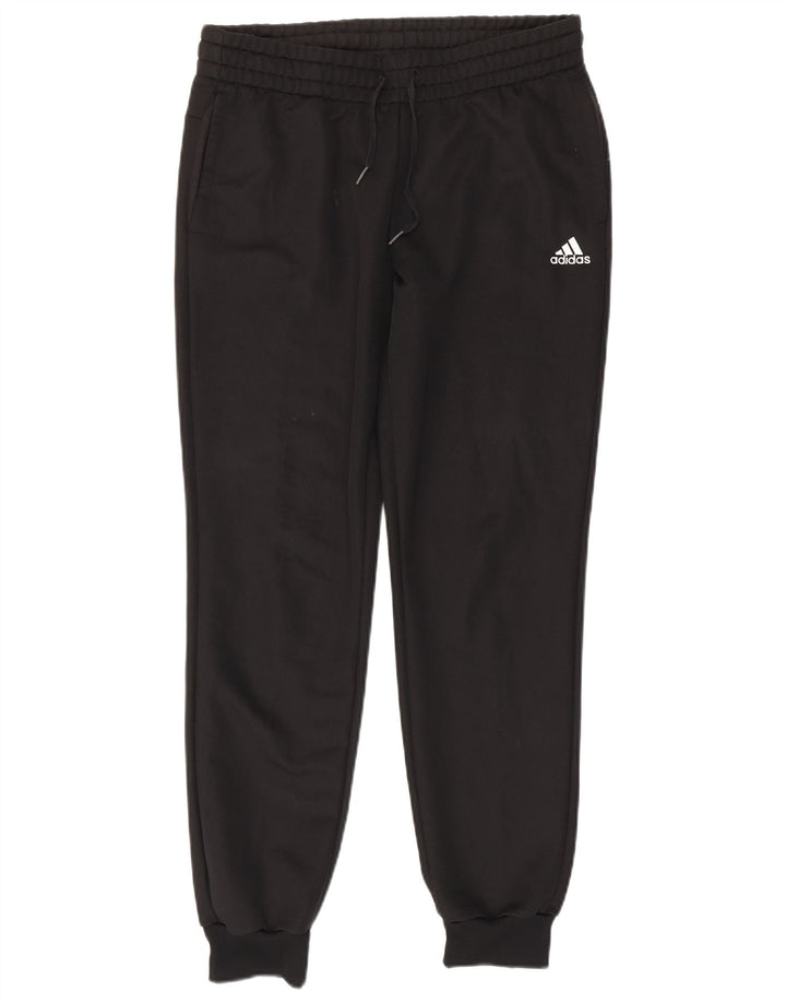 Adidas Damen Trainingshose Jogger UK 12/14 Medium Schwarz Polyester