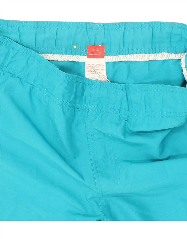 PUMA Womens Sport Shorts UK 10 Small Blue Polyester | Vintage Puma | Thrift | Second-Hand Puma | Used Clothing | Messina Hembry 