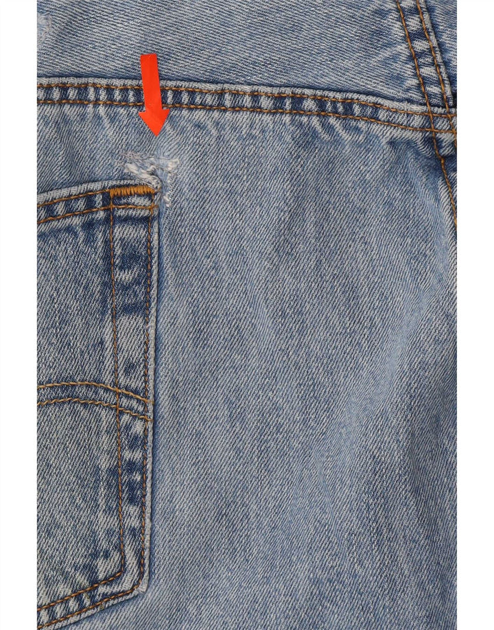 Levi's Herren 501 Straight Jeans W46 L27 Blaue Baumwolle