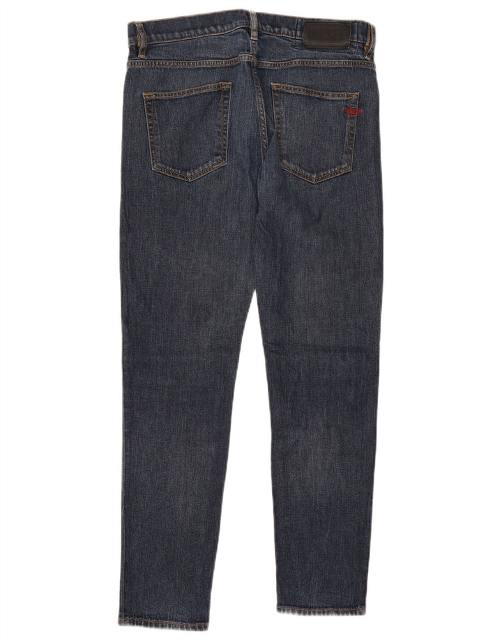 Diesel Herren Slim Jeans W32 L30 Marineblaues Lyocell