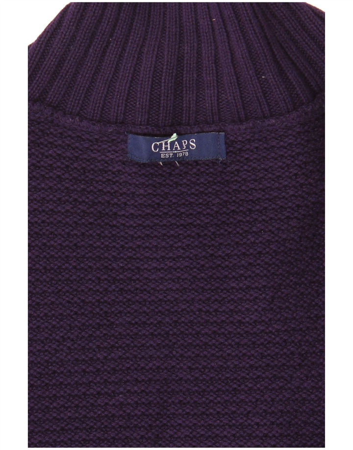 CHAPS Damen-Cardigan mit 3/4-Ärmeln, UK 12, Mittelviolett