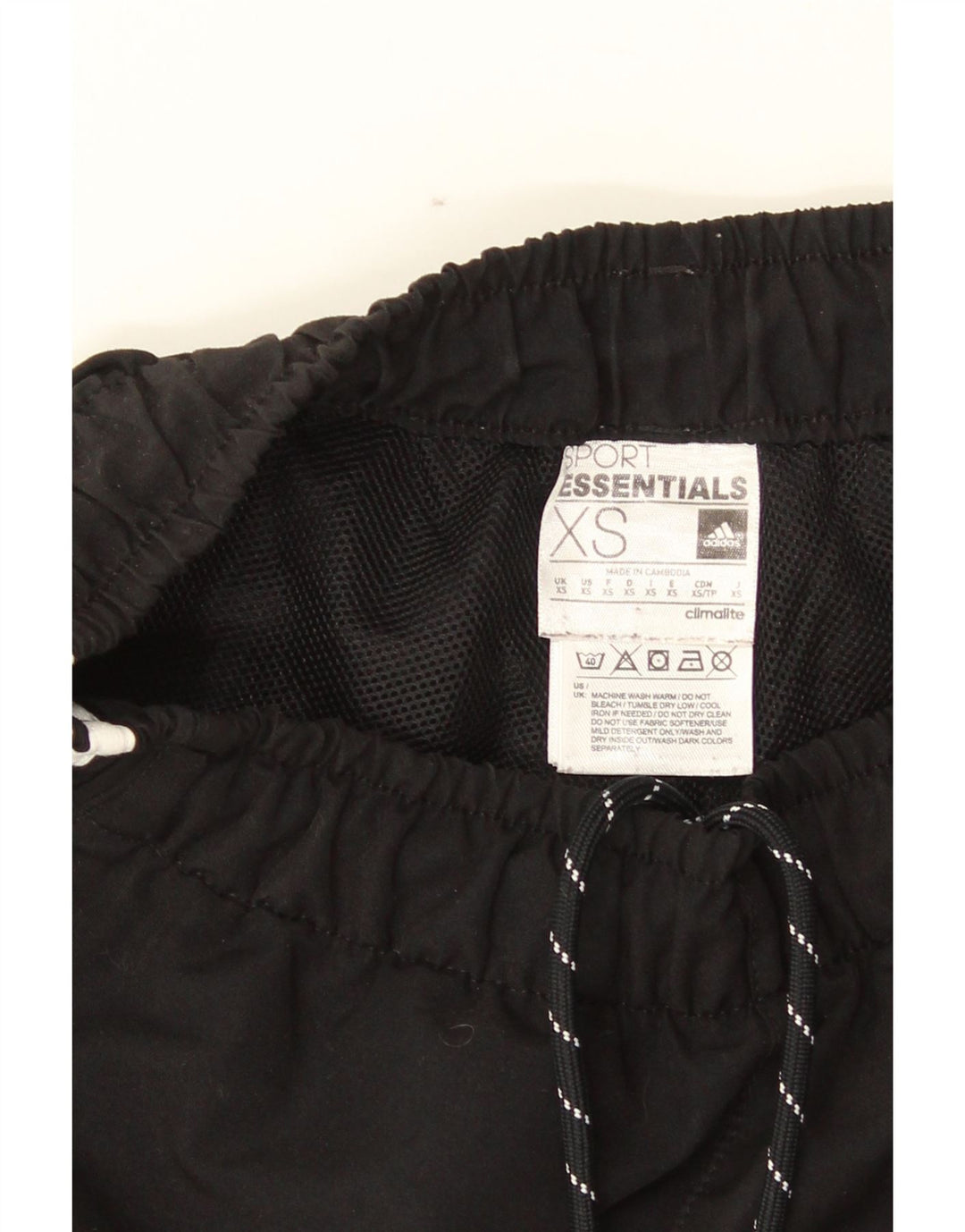 Adidas Herren Climalite Sport Shorts XS Schwarz Polyester