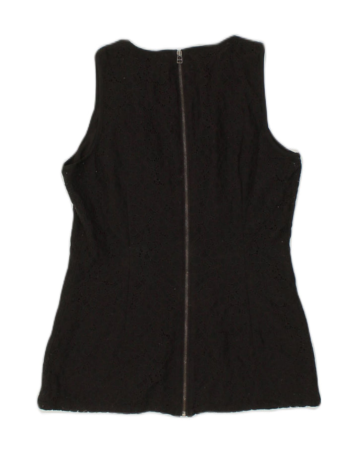 BANANA REPUBLIC Womens Lace Sheath Dress US 2 XS Black Nylon | Vintage Banana Republic | Thrift | Second-Hand Banana Republic | Used Clothing | Messina Hembry 