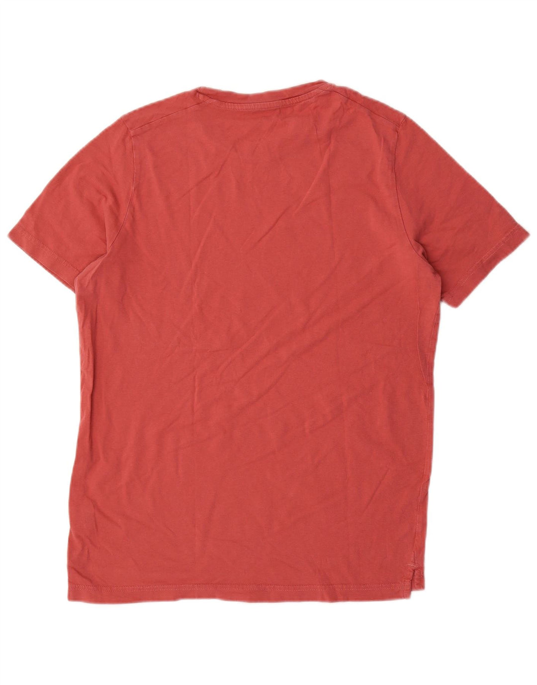 Puma Herren Grafik-T-Shirt-Oberteil aus mittelroter Baumwolle