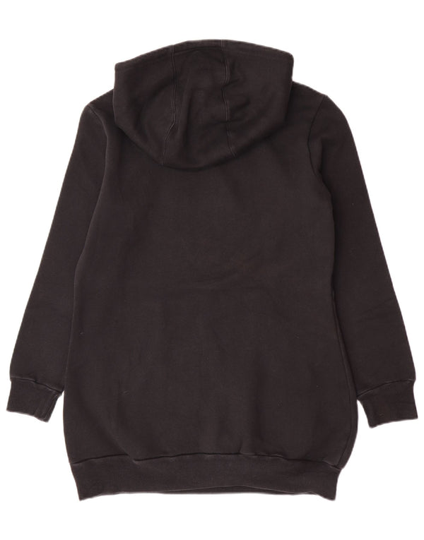 Adidas Damen Graphic Hoodie Pullover IT 46 Large Schwarz Polyester