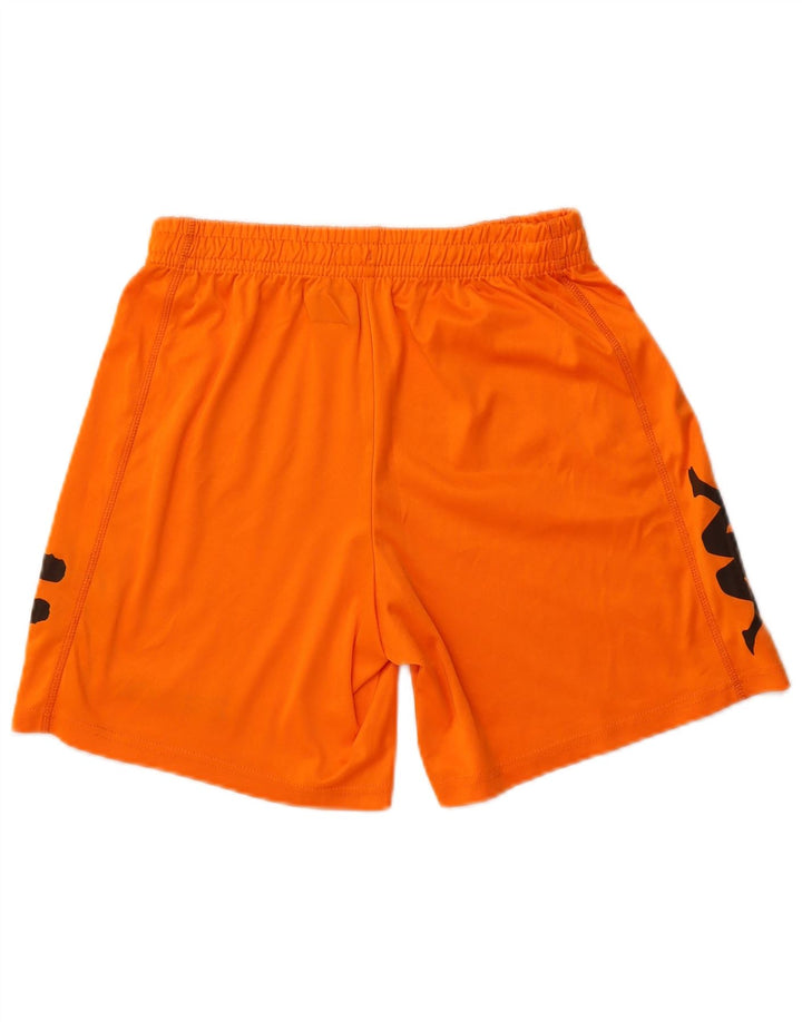 Kappa Herren Graphic Sport Shorts Small Orange Polyester