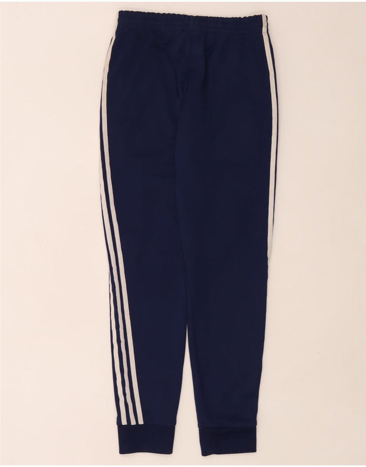 Adidas Herren-Trainingshose, Joggers, mittleres Marineblau, Polyester