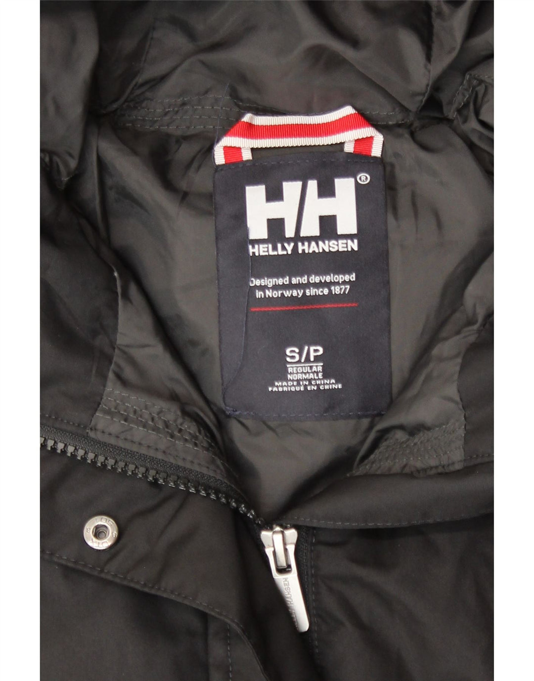 Helly Hansen Wattierter Damenmantel mit Kapuze, UK 10, Größe S, Schwarz, Polyester