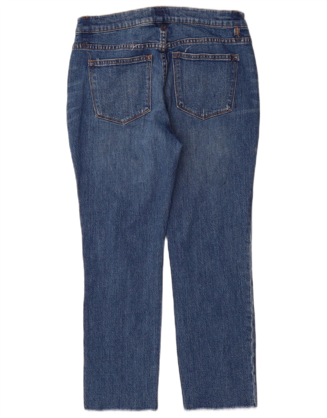 J. Crew Damen Boyfriend Distressed Slim Jeans W28 L26 Blau