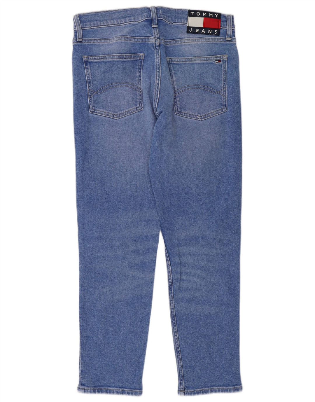 TOMMY HILFIGER Damen Slim Jeans W28 L26 Blaue Baumwolle