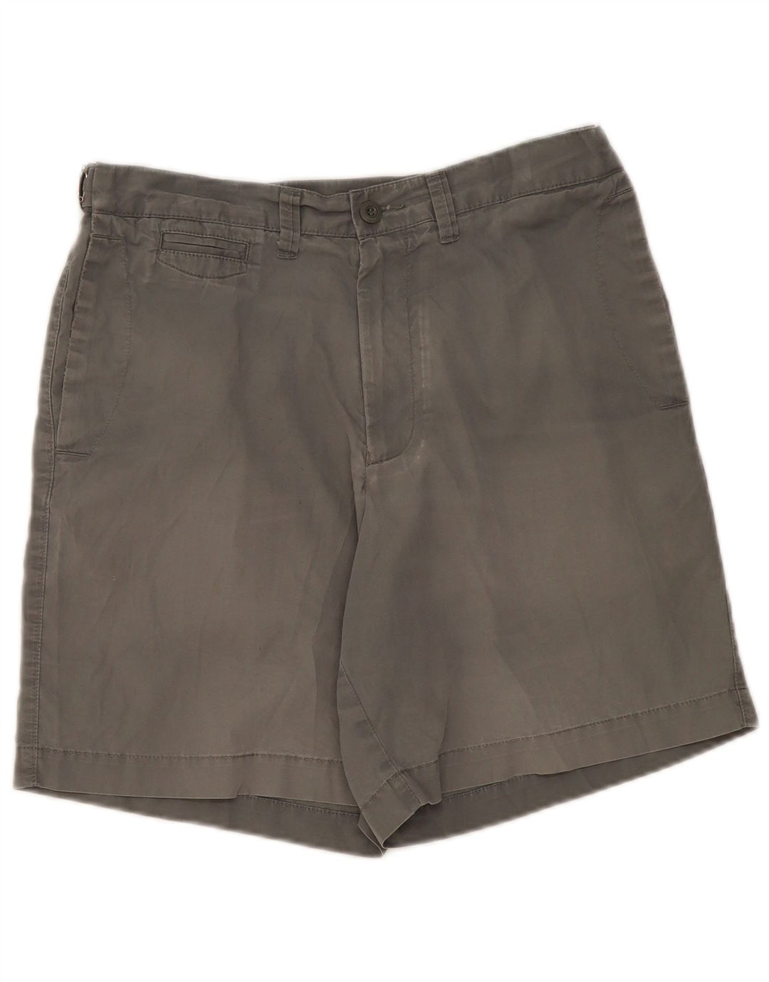Marks & Spencer Herren Chinoshorts W32 mittelgraue Baumwolle